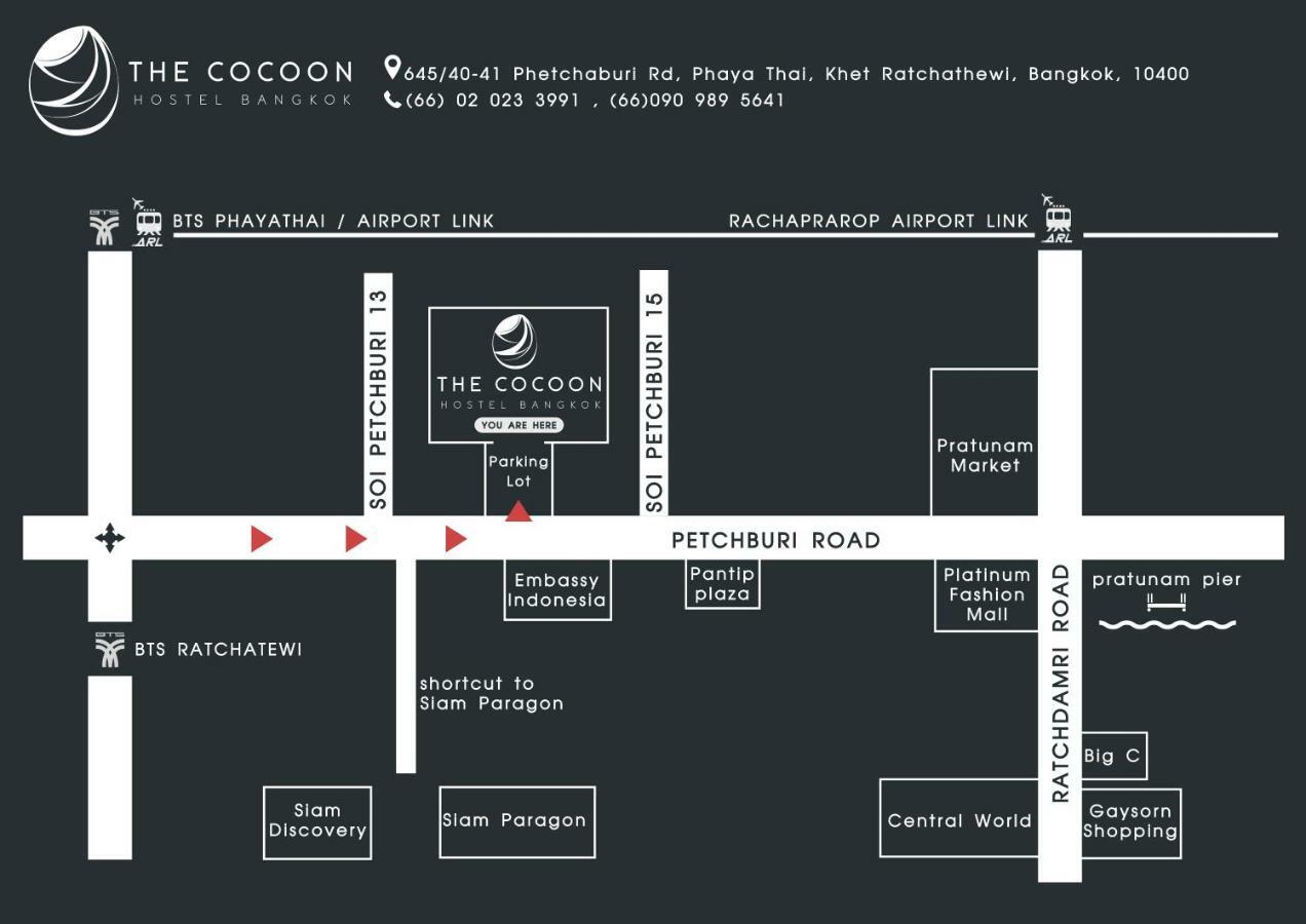 The Cocoon Hostel Bangkok Exterior photo